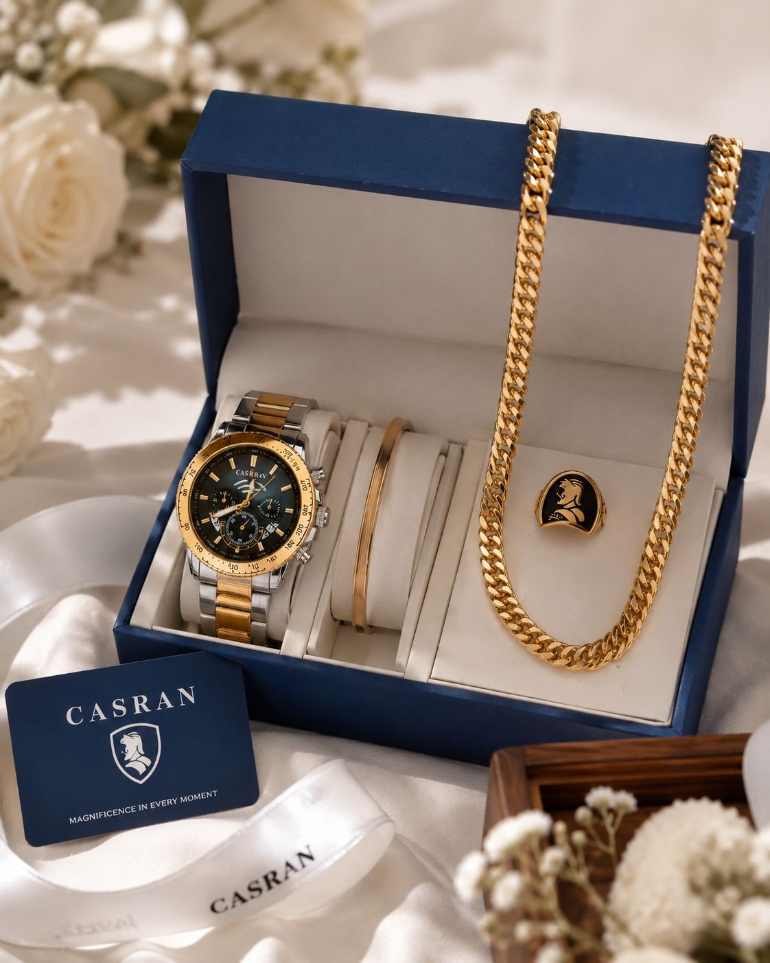 🌈ساعت کاسرای سه موتوره    ☑️Cassray   Chronograph