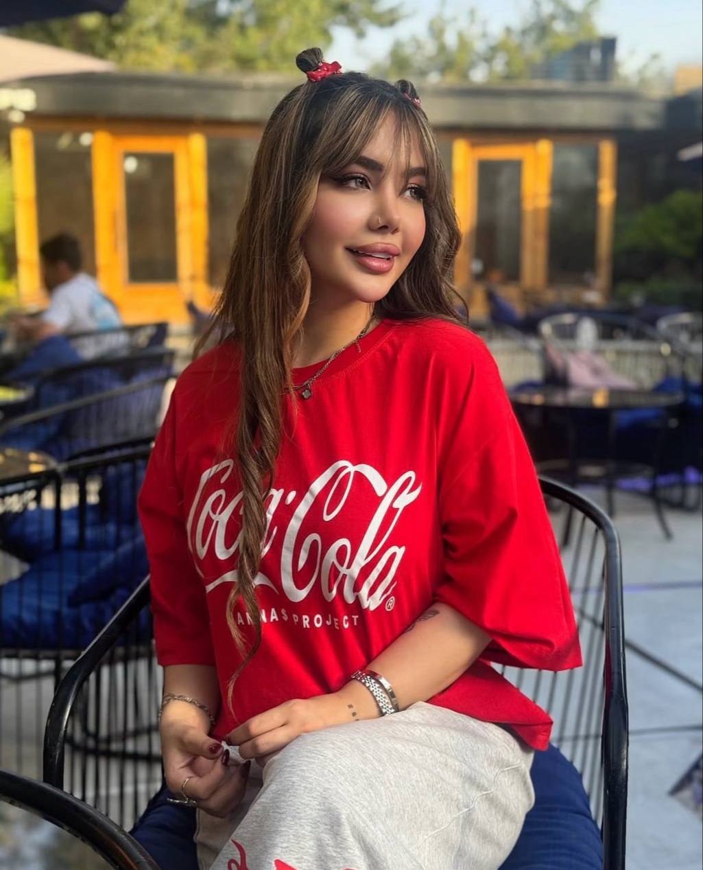 تیشرت باکسی 😍luxury😍 (کاملا مزونی) ➖سایز بندی :فری سايز از ۳۶ تا ۴۶ ➖جنس : پنبه سوپر نخ