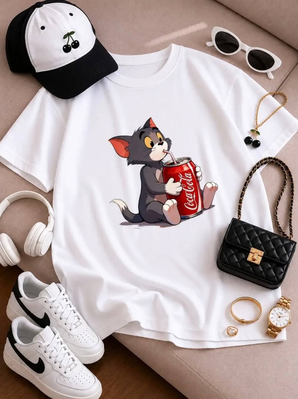 تیشرت باکسی 😍luxury😍 (کاملا مزونی) ➖سایز بندی :فری سايز از ۳۶ تا ۴۶ ➖جنس : پنبه سوپر نخ